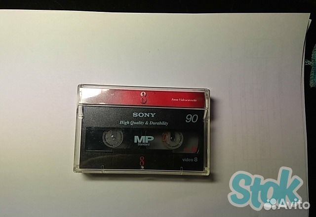 Видеокассета Video 8 Sony 90 минут Видеокассета Video 8 Sony 90 минут
