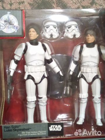 Фигурки Star Wars Solo и Luke Elite Series