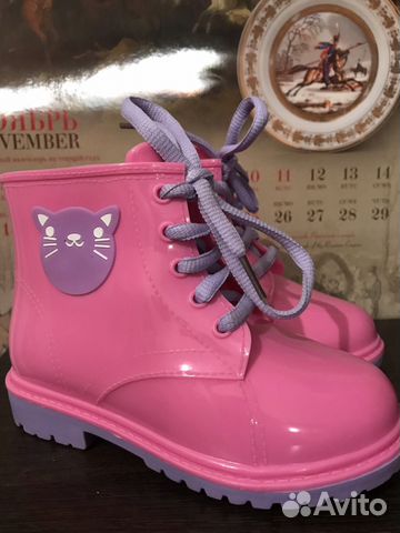 Ботинки резиновые 25 размер Ботинки резиновые 25 размер