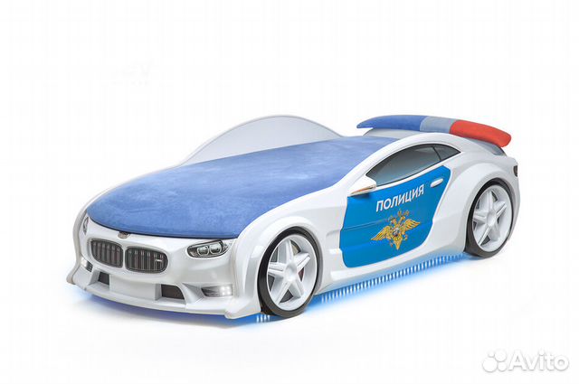 Новая детская кровать машина Новая детская кровать машина