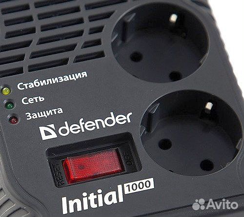 Стабилизатор напряжения defender AVR initial 1000V