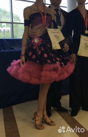 Платье для бальных танцев латина