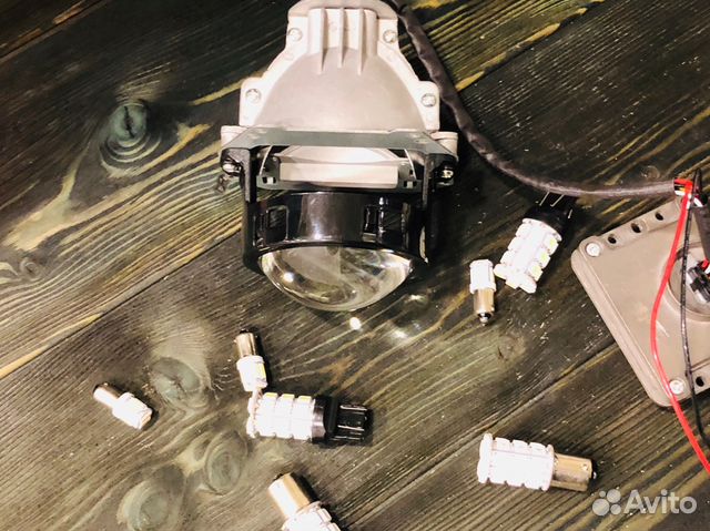 Galaxy Hella 3r bi LED Линза Фар Свето-диодная фа Galaxy Hella 3r bi LED Линза Фар Свето-диодная фа