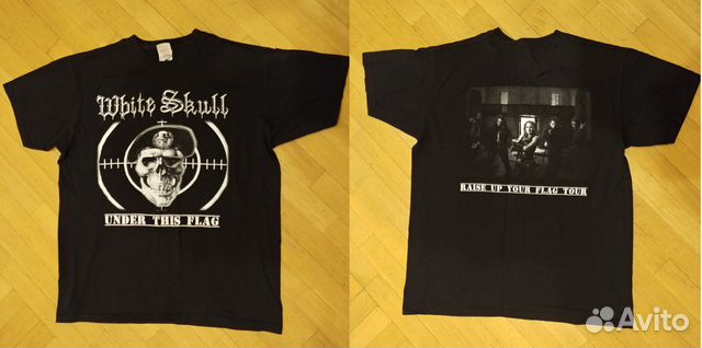 Футболки White Skull, Judas Priest и др Футболки White Skull, Judas Priest и др