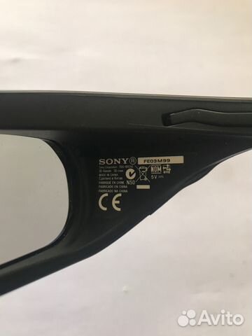 Очки 3D Sony TDG-BR250 - 3 пары