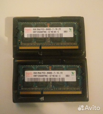 Hynix sodimm DDR3 2Gb PC8500 1066 Mhz