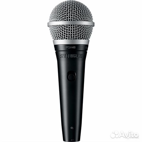 Микрофон Shure PGA48 XLR-E + смартфон в подарок
