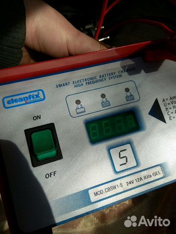 Зарядное устройство для акб гель 24В 12А Зарядное устройство для акб гель 24В 12А