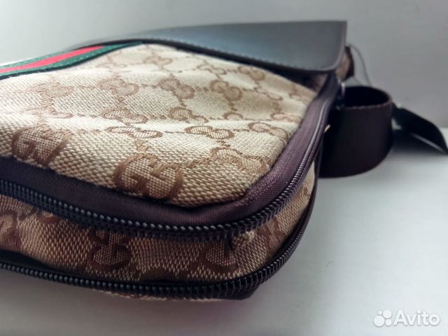 Мужская сумка gucci через плечо с ремешком Мужская сумка gucci через плечо с ремешком