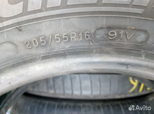 Летние шины б/у 205 55 16 Michelin Energy Saver +