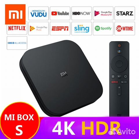 Смарт тв приставка Xiaomi Mi Box S