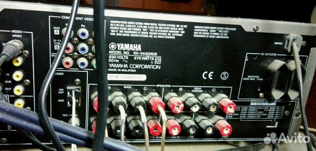 Аудио-Видео ресивер yamaha RX-V440RDS