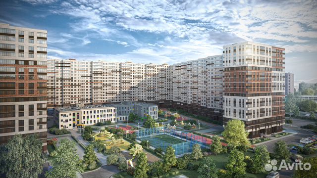 1-к квартира, 41.4 м², 13/17 эт.