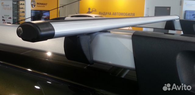 Багажник на крышу Renault Duster аэро с замком Багажник на крышу Renault Duster аэро с замком