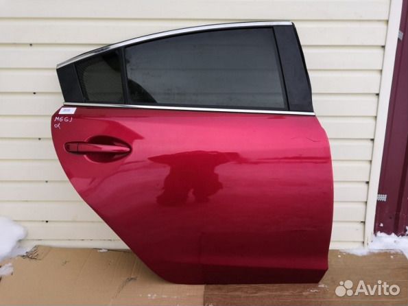 Дверь Mazda 6 III GJ задняя