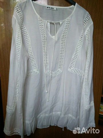 Блузки. 100 cotton.42-46размер