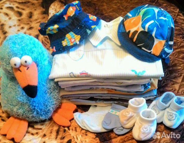 Пакет одежды 0-6 мес. для мальчика