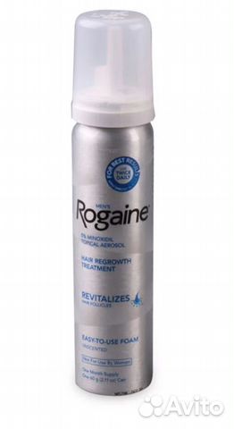 Пена Rogaine для роста волос 1 флакон Пена Rogaine для роста волос 1 флакон