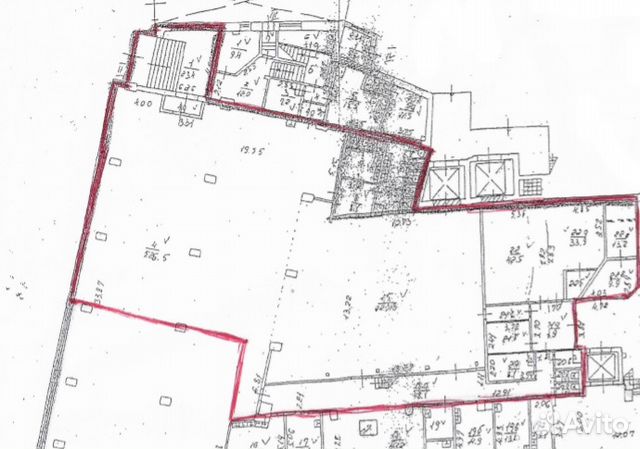 Сущевская 21, ПСН 844 кв.м, ареда