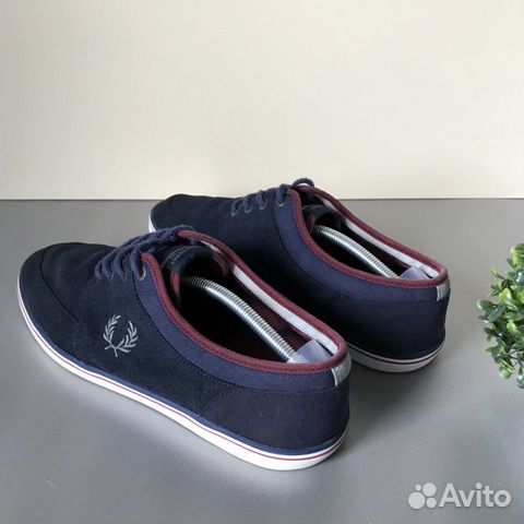 Кеды бренда Fred Perry оригинал р.46 замша почта