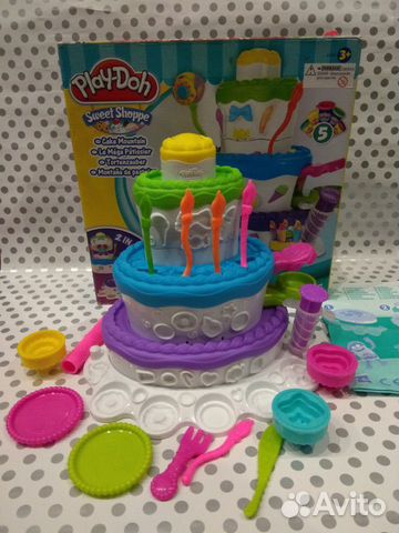 A7401h-no play-doh набор праздничный торт