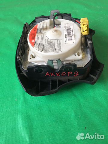 Подушка Airbag в руль Хонда Аккорд 5 1996г 2л Подушка Airbag в руль Хонда Аккорд 5 1996г 2л