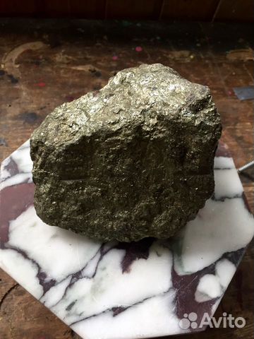 Пирит Минерал Коллекционный Пирит Минерал Коллекционный