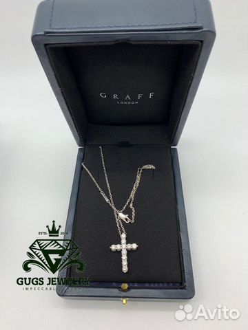 Крест из золота с бриллиантами graff графф Крест из золота с бриллиантами graff графф