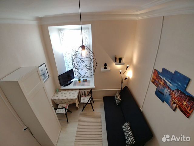 

Квартира-студия, 20 м², 2 кровати