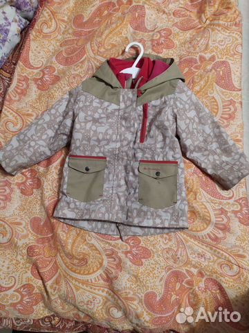 Детская куртка осень quechua 83-90