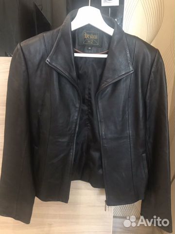 Куртка кожаная женская