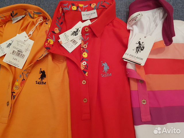 3 женских поло US Polo Assn 3 женских поло US Polo Assn