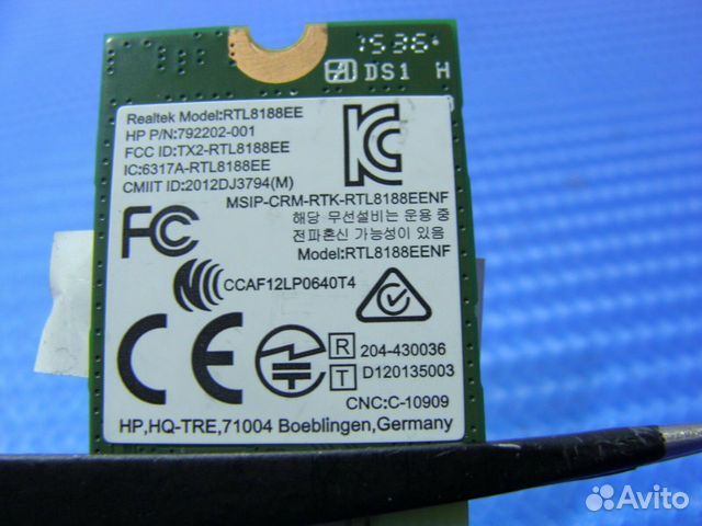 Realtek RTL8188EE 802.11bgn wi-fi адаптер Realtek RTL8188EE 802.11bgn wi-fi адаптер