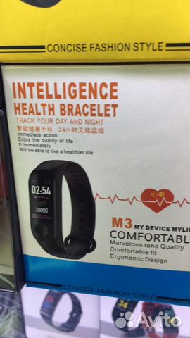 Фитнес браслет Intelligence Health Bracelet M3 Фитнес браслет Intelligence Health Bracelet M3