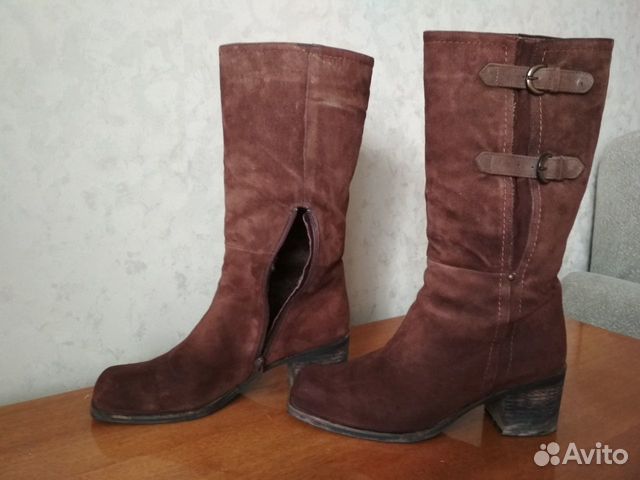 Натуральные итальянские зимние сапоги Натуральные итальянские зимние сапоги
