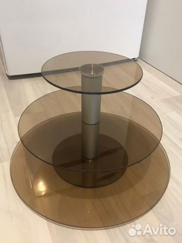 Стеклянная подставка для торта, свадебная