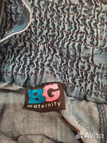 Джинсовый сарафан для беременных, 46-48