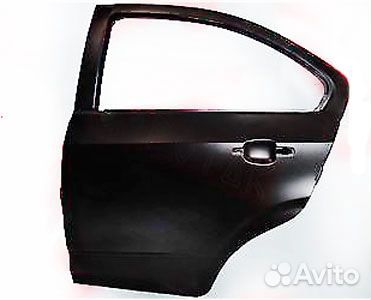 Дверь chevrolet aveo 11-15 (T300) задняя левая/пра