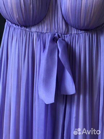 Шёлковое вечернее платье