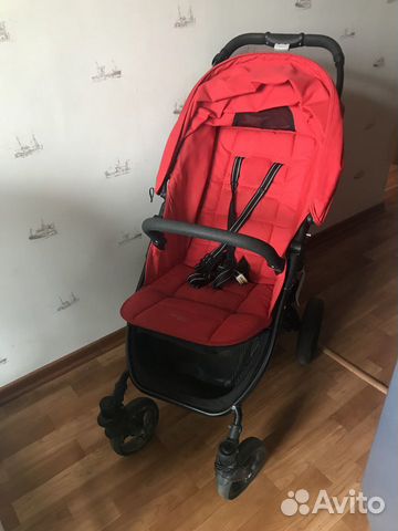Коляска прогулочная Valco baby Snap 4 красная Коляска прогулочная Valco baby Snap 4 красная