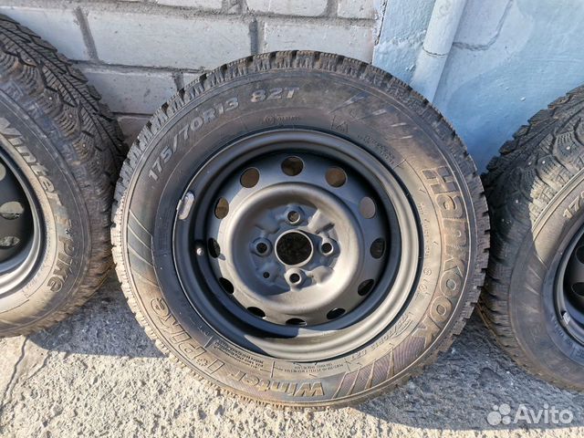 Колеса зимнии в сборе R-13 Hankook 175/70