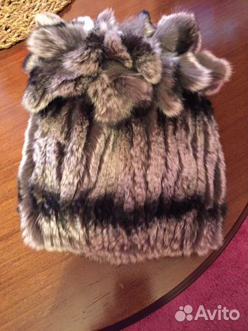 Зимняя шапка из кролика Зимняя шапка из кролика
