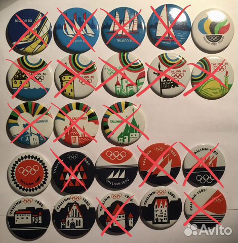Значки Олимпиада 80, Таллин 80, Москва 80 (1) Значки Олимпиада 80, Таллин 80, Москва 80 (1)