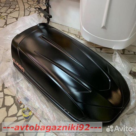 Автобокс Yuago Optima (390 л.) 1450х860х460 Черный Автобокс Yuago Optima (390 л.) 1450х860х460 Черный