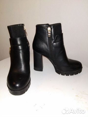 Полуботинки женские черные на застежке Полуботинки женские черные на застежке