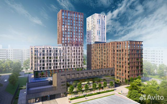 1-к квартира, 38 м², 19/20 эт. 1-к квартира, 38 м², 19/20 эт.