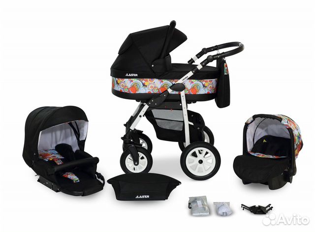 Коляска детская Verdi Laser 3в1 05 Новая Кредит