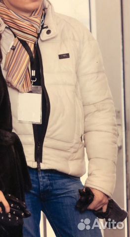 Emporio Armani пуховик кожа Emporio Armani пуховик кожа