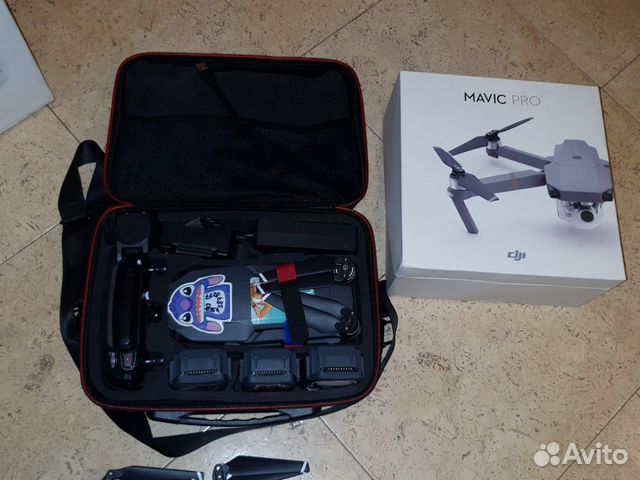 Квадрокоптер dji mavic pro combo +комплектующие