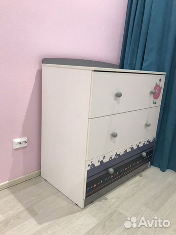 Комод (шкаф, тумба, ящики, мебель) новый детский
